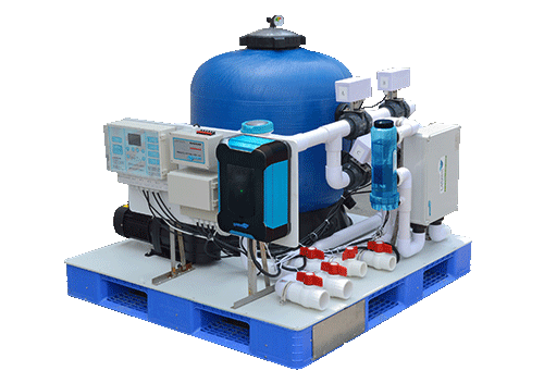 智能泳池水療水處理機(jī)組WL-DYT12B