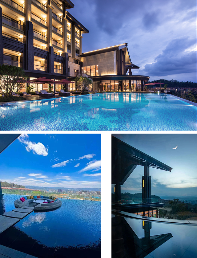 云南玉溪鉑爾曼酒店泳池