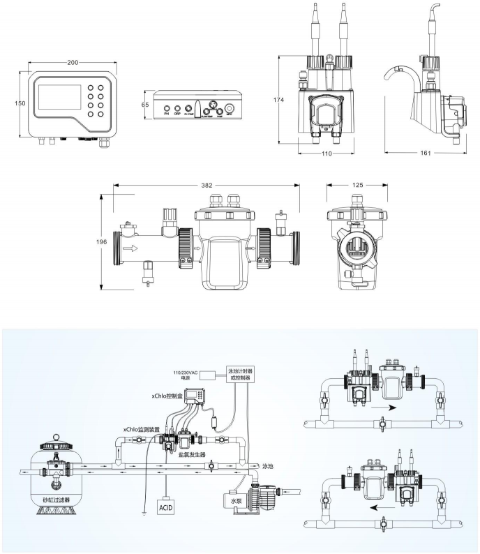 XCHLO智能鹽氯發(fā)生器結(jié)構(gòu)圖